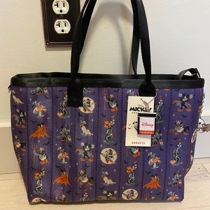Harvey’s seatbelt Halloween Disney crossbody tote